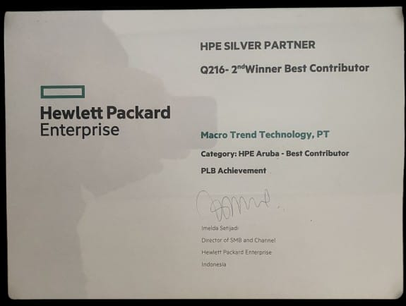 HPE Aruba - Best Contributor