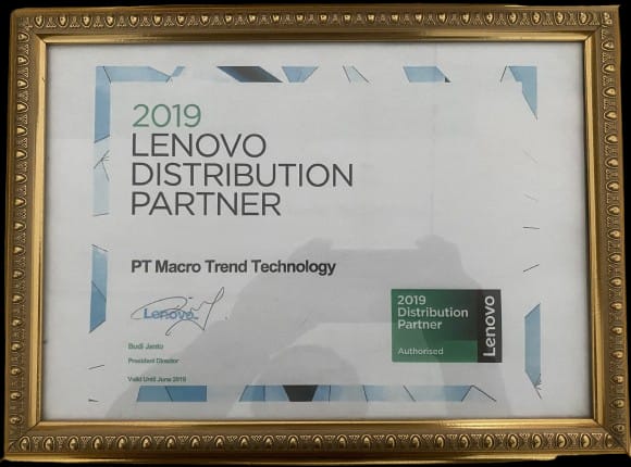 Lenovo Distribution Patner 2019